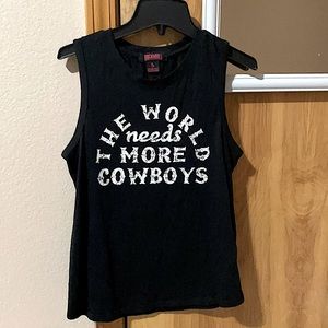 World needs more cowboys tank